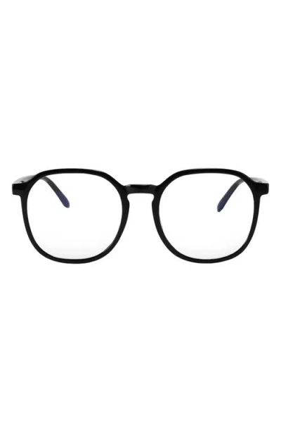 FIFTH & NINTH FIFTH & NINTH 55MM RUBY ROUND BLUE LIGHT BLOCKING GLASSES