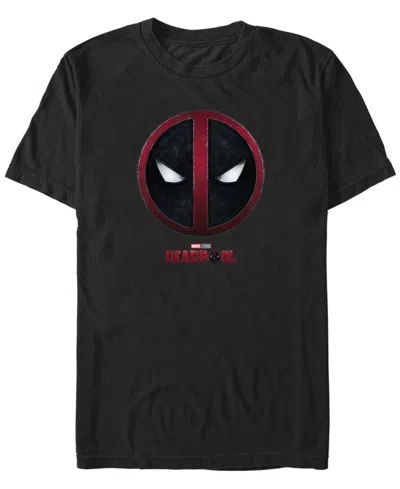FIFTH SUN MEN'S DEADPOOL 3 EMBLEM SHORT SLEEVE T-SHIRT
