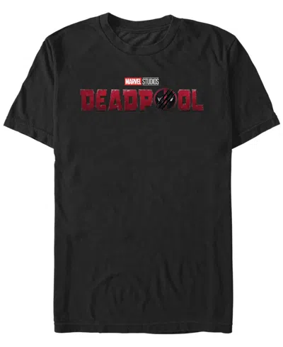 FIFTH SUN MEN'S DEADPOOL 3 LOGO SHORT SLEEVE T-SHIRT