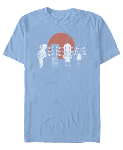 FIFTH SUN MEN'S GUITAR HEADS SHORT SLEEVE T-SHIRT