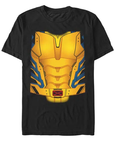 FIFTH SUN MEN'S WOLVERINE COSTUME SHORT SLEEVE T-SHIRT