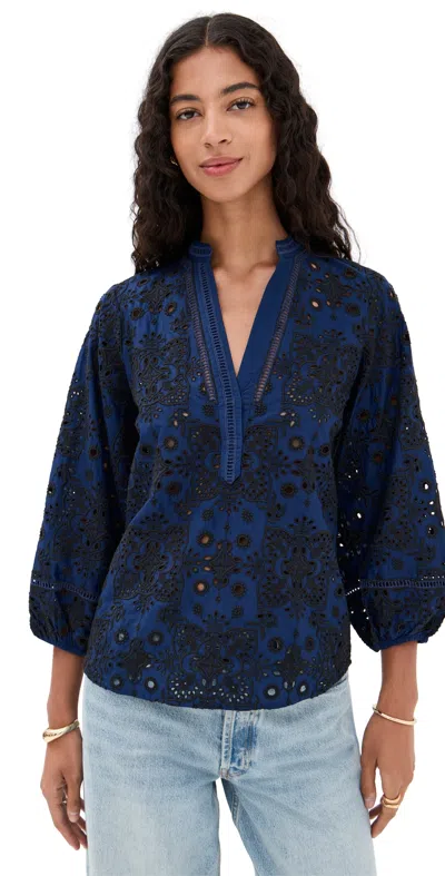 FIGUE RYLIE TOP TRUE NAVY