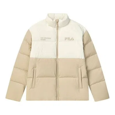 FILA FILA Down Jacket 'Beige White'