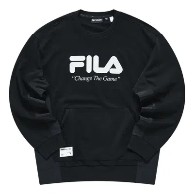 FILA FUSION FILA FUSION Change The Game Logo Sweatshirt 'Black'