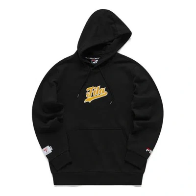 FILA FUSION Men's FILA FUSION Embroidered Logo Knit Black