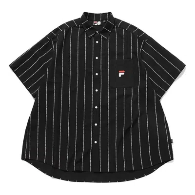FILA FUSION FILA FUSION Stripes Shirt 'Black'