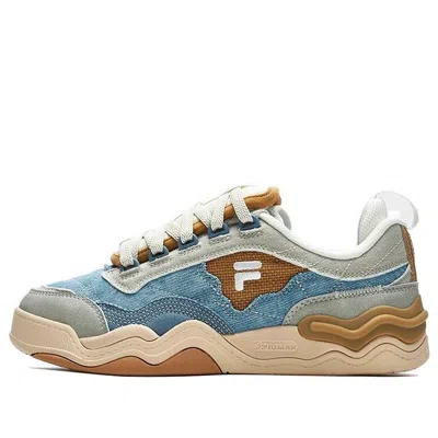 FILA FUSION (WMNS) FILA FUSION Kick Sneakers 'Blue Grey Brown'