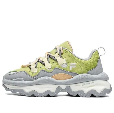 FILA FUSION (WMNS) FILA FUSION QD96 ATHLETIC SHOES 'GREEN GREY'
