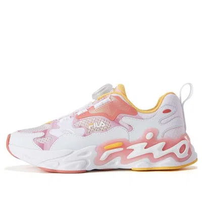 FILA (GS) FILA Fashion Running Sneakers 'White Pink'