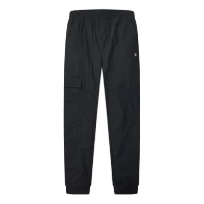 FILA FILA Logo Side Woven Sports Pants Blue