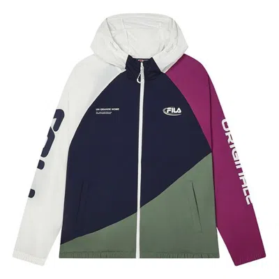 FILA FILA Originale Collection Jacket 'White Navy Purple'