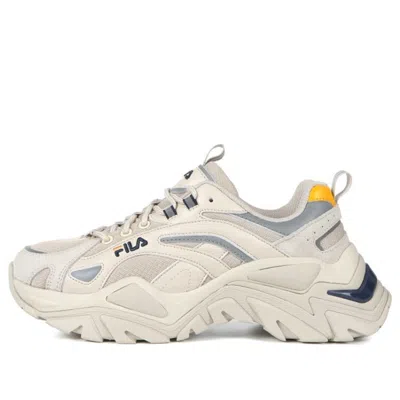 FILA FILA Retro Running Shoes White/Grey/Yellow