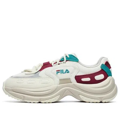 FILA (WMNS) FILA Arch Sneakers 'White Red Aqua'