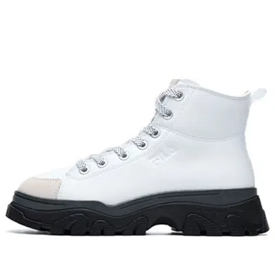 FILA (WMNS) FILA Casual High Top Outdoor White Black