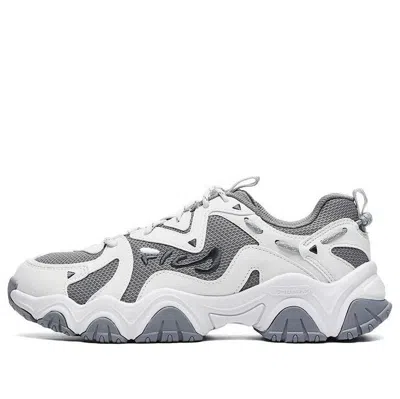 FILA (WMNS) FILA Fluid 4 Cat Claw Fashion Shoes 'White Grey'