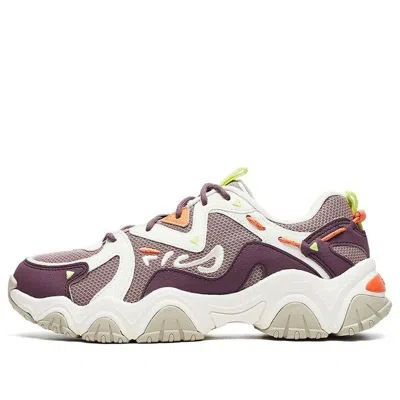 FILA (WMNS) FILA Fluid 4 Cat Claw Fashion Shoes 'White Purple'