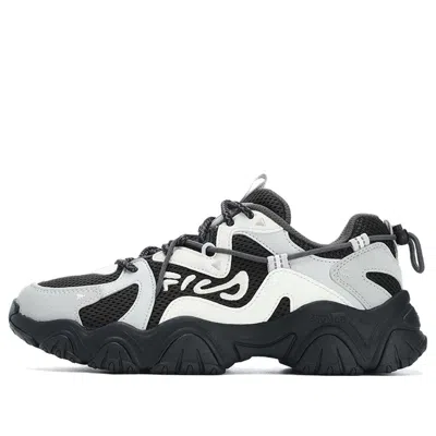 FILA (WMNS) FILA Fluid 4 Sneakers 'Black Grey White'