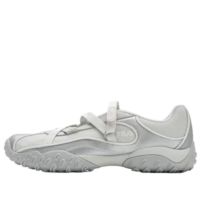 FILA (WMNS) Fila Pebble Sandals 'White Silver'