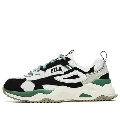 FILA (WMNS) FILA Rayflide Athletic Shoes 'Black White Green'
