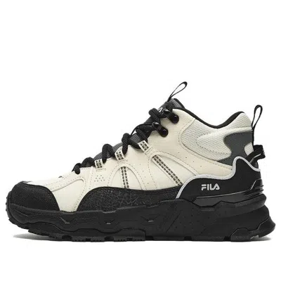 FILA (WMNS) FILA Trek 1S High-Top Sneakers 'White Black'