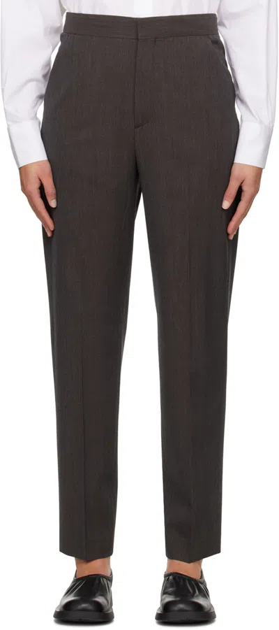 FILIPPA K GRAY RELAXED TROUSERS