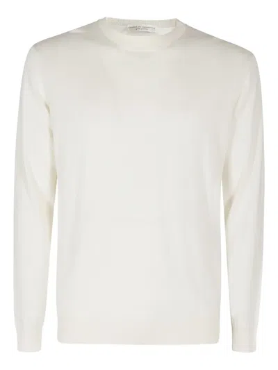 FILIPPO DE LAURENTIIS CREW-NECK FINE-KNIT SWEATER