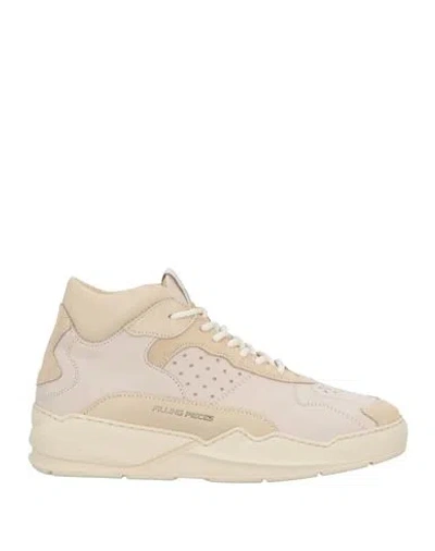 FILLING PIECES FILLING PIECES WOMAN SNEAKERS BEIGE SIZE 8 LEATHER