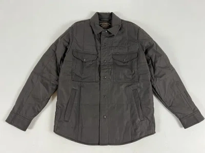 FILSON FILSON COVER CLOTH QUILTED JAC-SHIRT CINDER M SOLD OUT