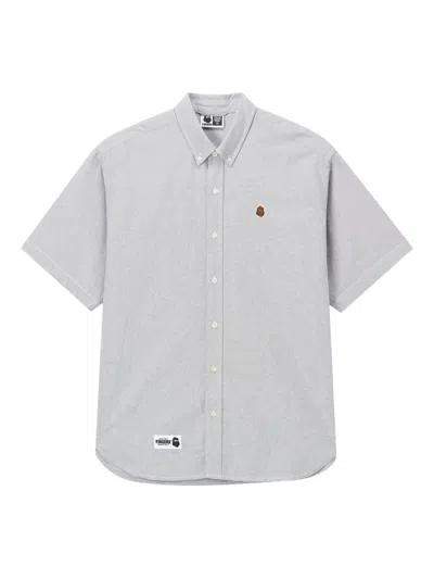 FINGERCROXX EMBROIDERED SHORT-SLEEVE SHIRT