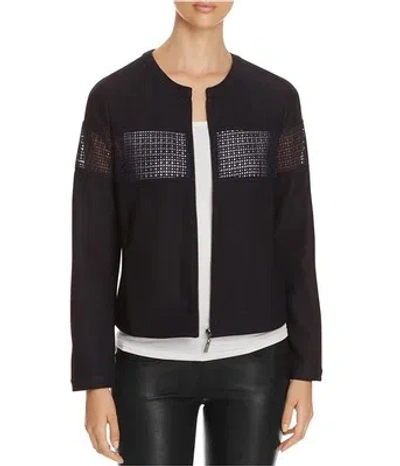 FINITY FINITY DAMEN NETZ GETÄFELTE BOMBER JACKE