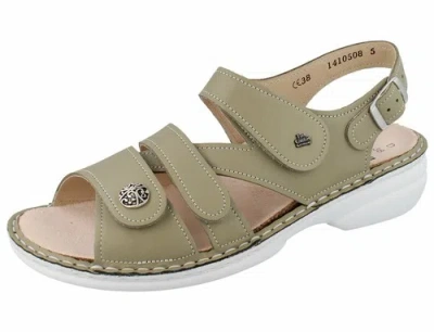 FINN COMFORT FINN COMFORT GOMERA DAMEN SANDALEN GRÜN SCHILF/BRIDGE