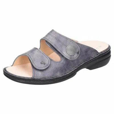 FINNCOMFORT S2K FINNCOMFORT DAMEN PANTOLETTEN SANSIBAR GRAU - PANTOLETTE - DAMENSCHUHE
