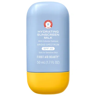 FIRST AID BEAUTY HYDRATING SUNSCREEN MILK WITH COLLOIDAL OATMEAL BROAD SPECTRUM 45 1.7 OZ / 50 ML