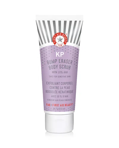 FIRST AID BEAUTY KP BUMP ERASER BODY SCRUB WITH 10% AHA - BODY EXFOLIANT FOR KERATOSIS PILARIS 2 OZ.
