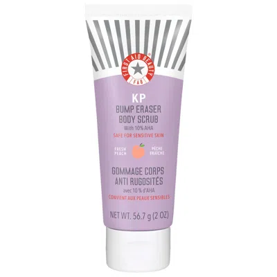 FIRST AID BEAUTY KP BUMP ERASER BODY SCRUB WITH 10% AHA - BODY EXFOLIANT FOR KERATOSIS PILARIS 2 OZ / 59 ML