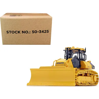 FIRST GEAR KOMATSU D71PXI-24 DOZER WITH DRAWBAR 1-50 DIECAST MODEL