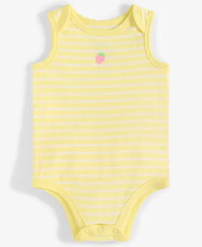 FIRST IMPRESSIONS BABY GIRLS CLUB STRIPE SUNSUIT, EXCLUSIVELY AT MACY'S