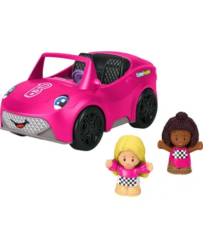 FISHER PRICE BARBIE CONVERTIBLE BY LITTLE PEOPLE SET