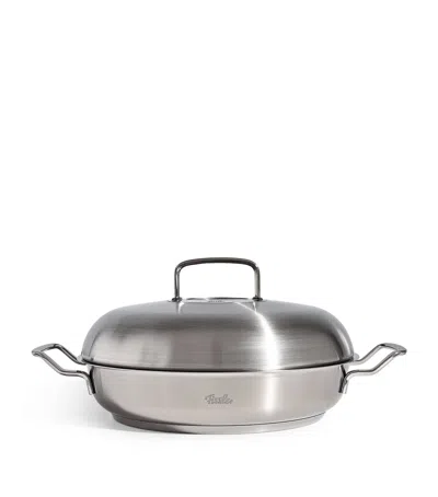 FISSLER ORIGINAL-PROFI SERVING PAN WITH HIGH-DOME LID