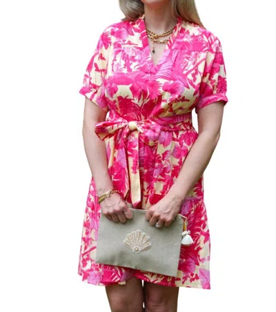 FITZROY & WILLA MARTINE DRESS IN SAND PALM