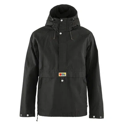 FJALL RAVEN FJALLRAVEN VARDAG ANORAK DARK GREY - BLACK FRIDAY SALE