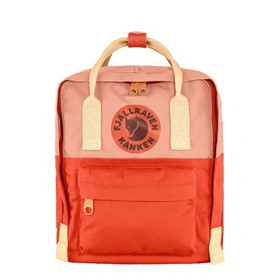 FJALLRAVEN KANKEN BAGS FJALLRAVEN KANKEN ART MINI BACKPACK POPPY FIELDS / COTTON SKY - SALE 20% OFF