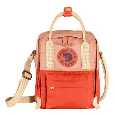 FJALLRAVEN KANKEN BAGS FJALLRAVEN KANKEN ART SLING POPPY FIELDS / COTTON SKY - SALE 20% OFF