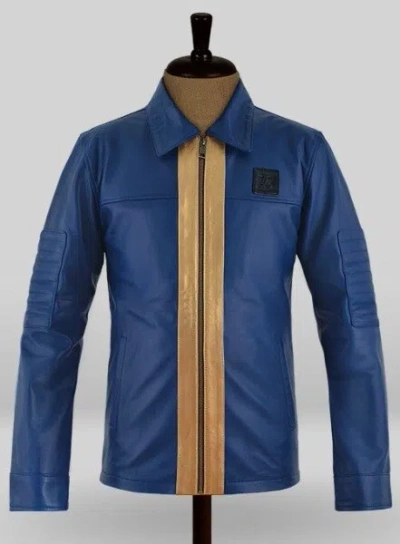 F$L HERREN PROMI GESTEPPT LEDERJACKE 100% ECHT WEICHES LAMMLEDER BIKER BOMBER-248