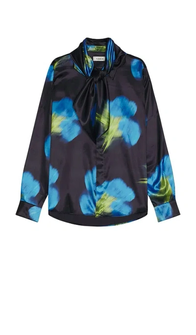 FLÂNEUR BLURRED FLOWER SHIRT
