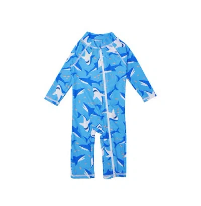FLAP HAPPY FLAP HAPPY INFANT & TODDLERS SUN PROTECTIVE UPF 50+ LONG SURF ANKLE LENGTH SWIMSUIT