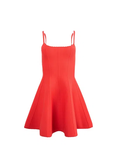 FLEUR DU MAL FLARED CORSET DRESS