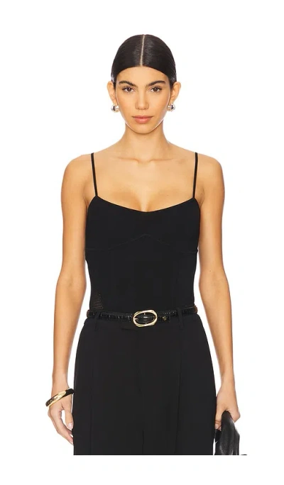 FLEUR DU MAL KNIT UNDERBUST CAMI BODYSUIT