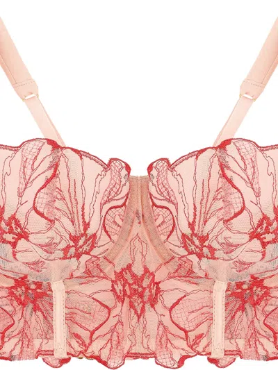 FLEUR OF ENGLAND ROSA LONGLINE BRA