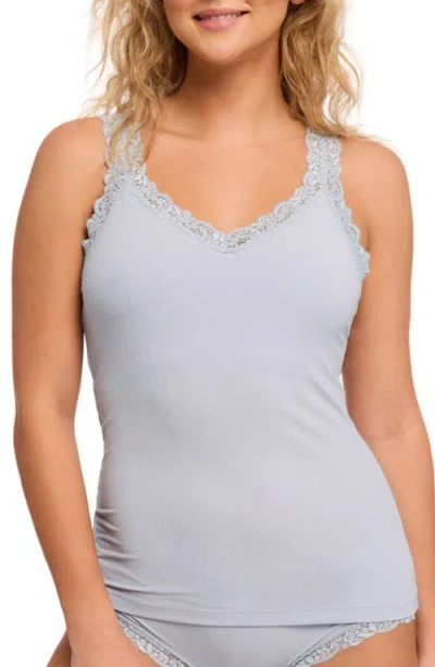 FLEUR'T FLEUR'T ICONIC LACE TRIM CAMISOLE WITH SHELF BRA